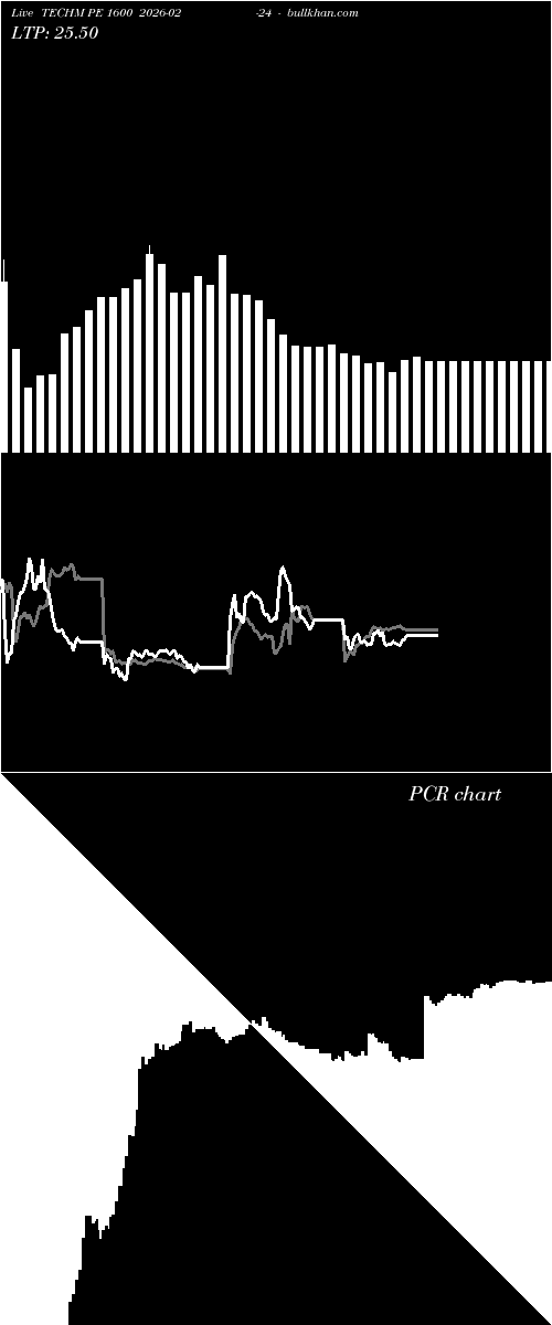  option chart TECHM PE 1600 2026-02-24 
