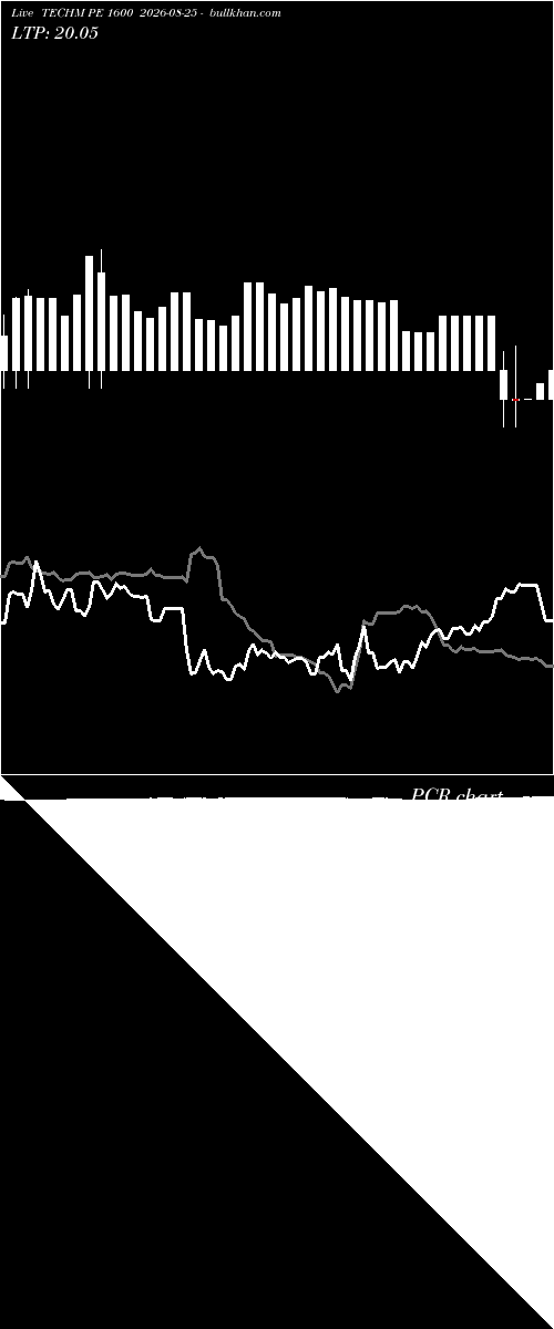  option chart TECHM PE 1600 2026-08-25 