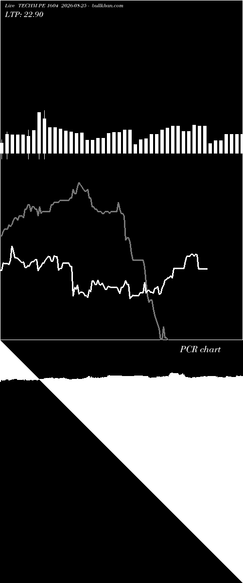  option chart TECHM PE 1604 2026-08-25 