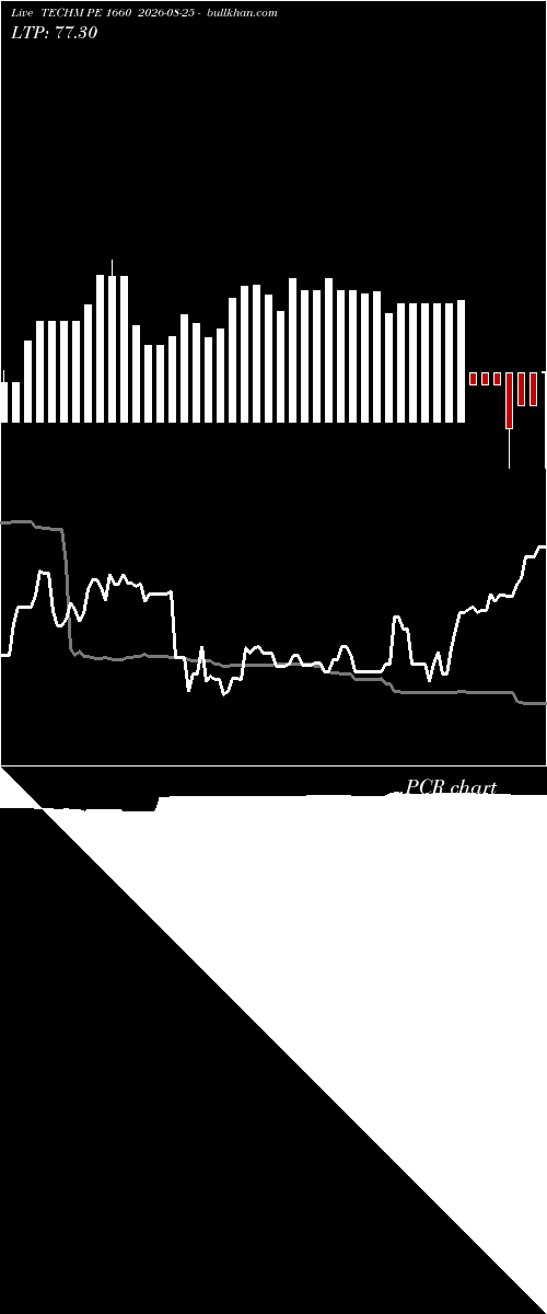  option chart TECHM PE 1660 2026-08-25 