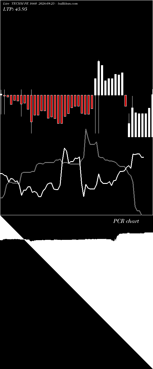  option chart TECHM PE 1660 2026-08-25 