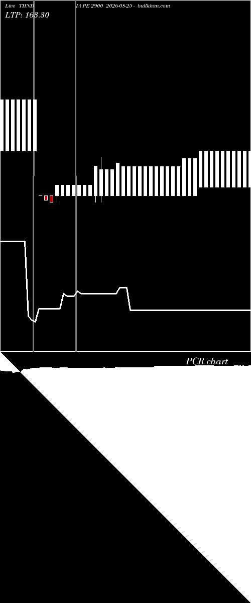  option chart TIINDIA PE 2900 2026-08-25 