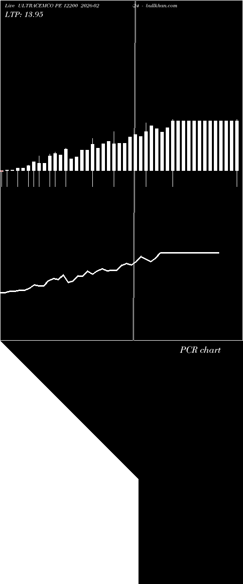  option chart ULTRACEMCO PE 12200 2026-02-24 