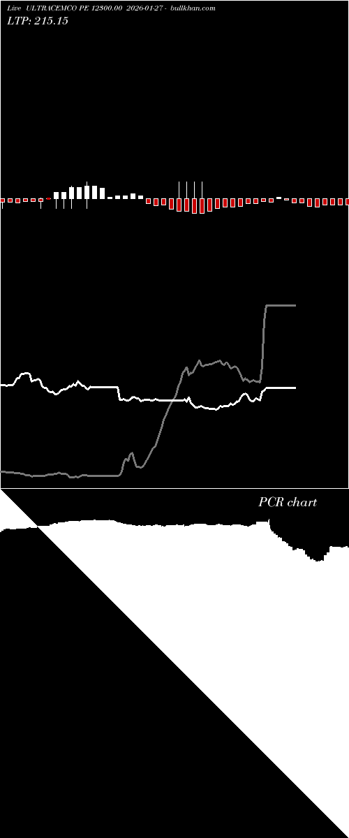  option chart ULTRACEMCO PE 12300.00 2026-01-27 