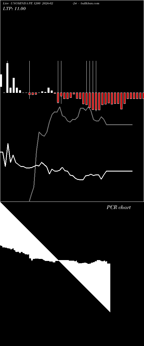  option chart UNOMINDA PE 1200 2026-02-24 