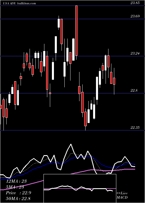  Daily chart AdamsDiversified