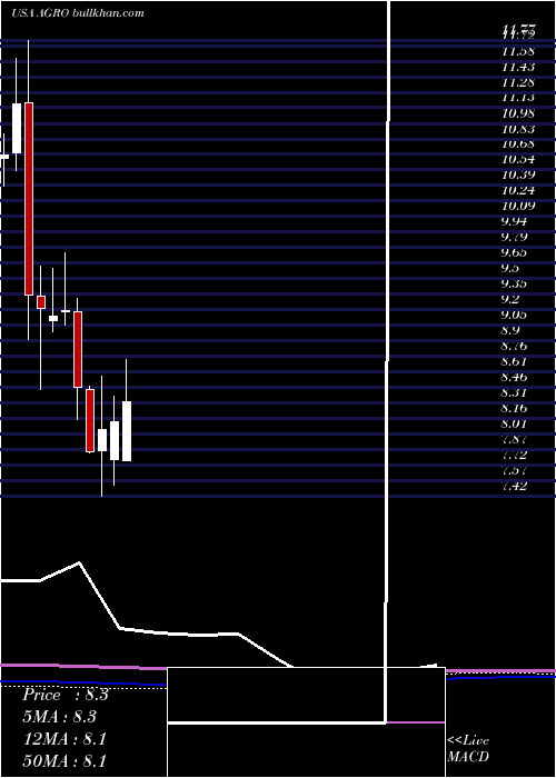  monthly chart AdecoagroS