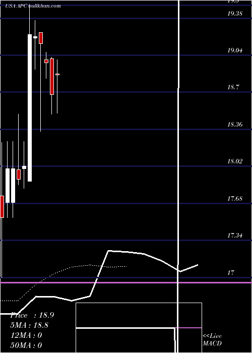  Daily chart AnadarkoPetroleum
