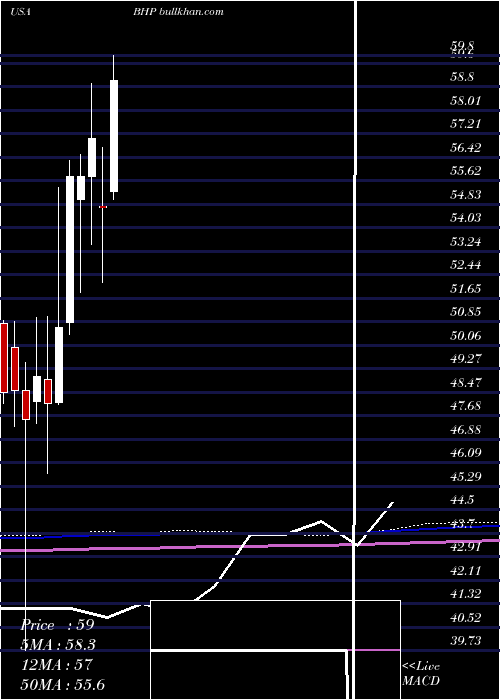  monthly chart BhpGroup