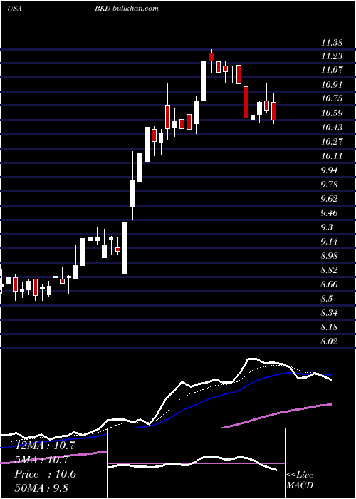 Daily chart BrookdaleSenior