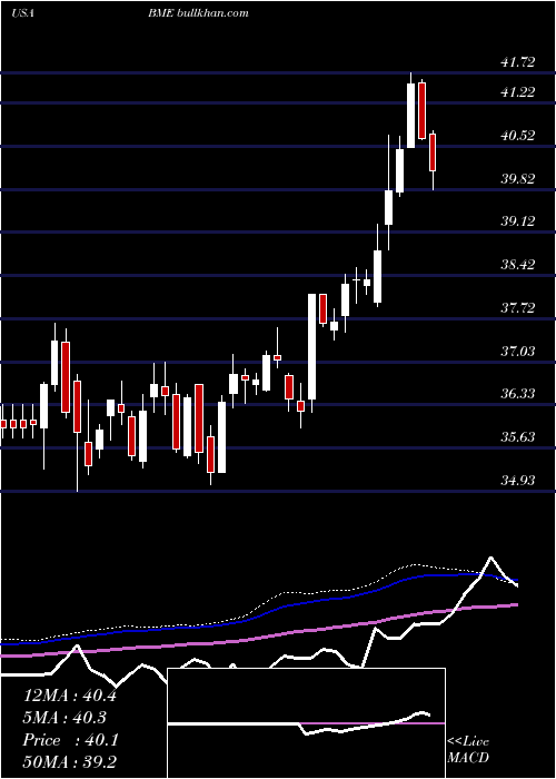  weekly chart BlackrockHealth