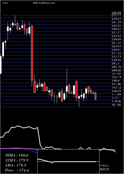  weekly chart BadgerMeter
