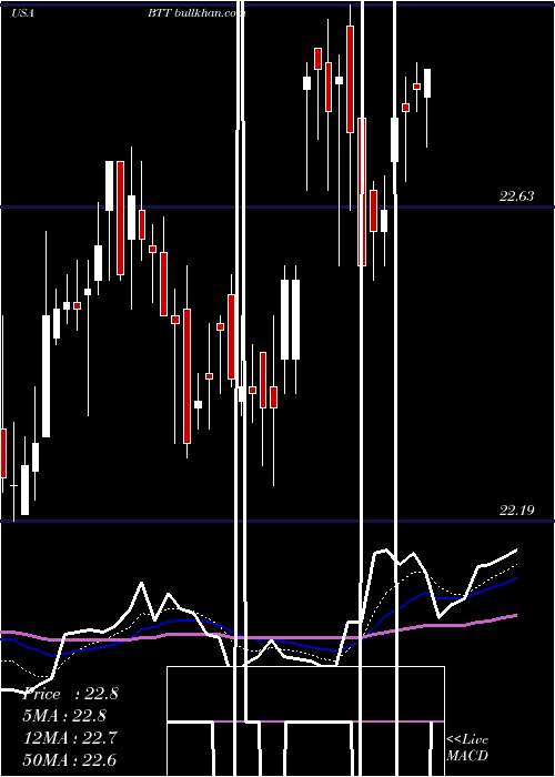  Daily chart BlackrockMunicipal