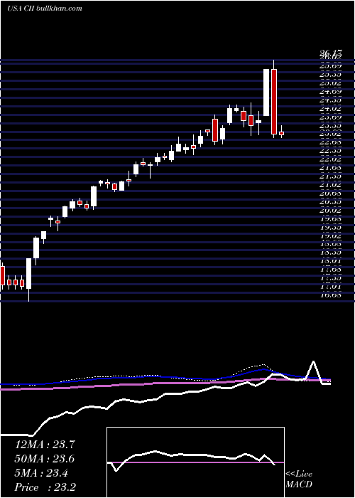 weekly chart BlackrockCapital