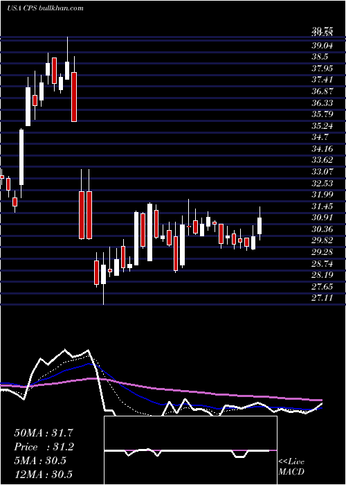  Daily chart CooperStandard