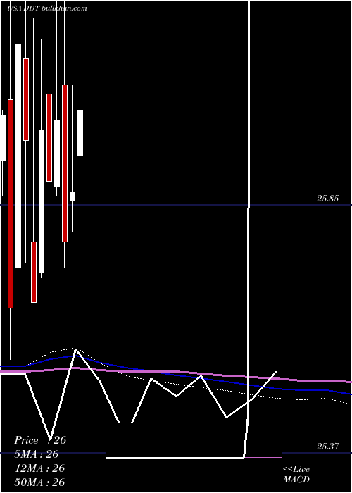  monthly chart DillardS