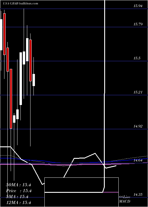  monthly chart GuggenheimTaxable