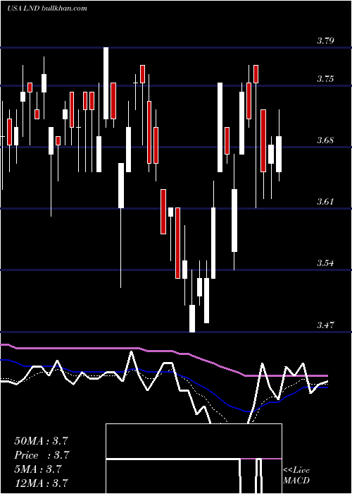  Daily chart BrasilagroCia