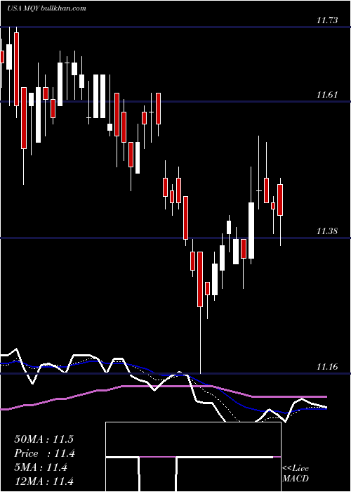  Daily chart BlackrockMuniyield