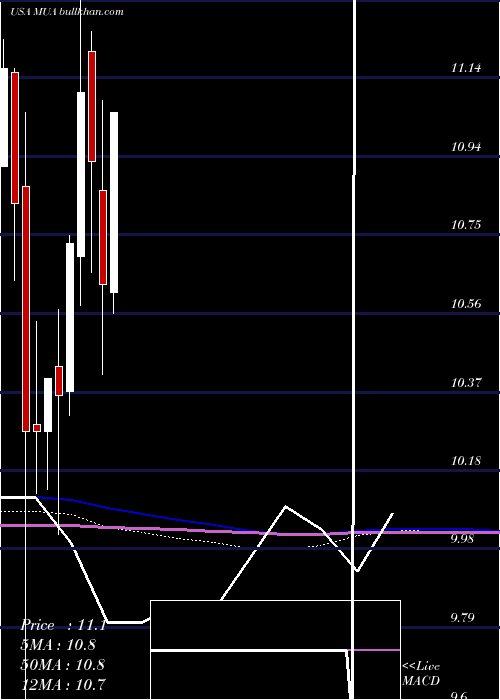  monthly chart BlackrockMuniassets