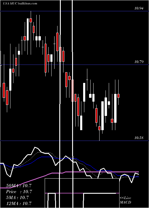  Daily chart BlackrockMuniholdings