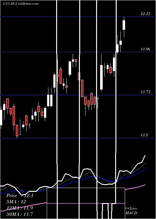  Daily chart BlackrockMuniholdings