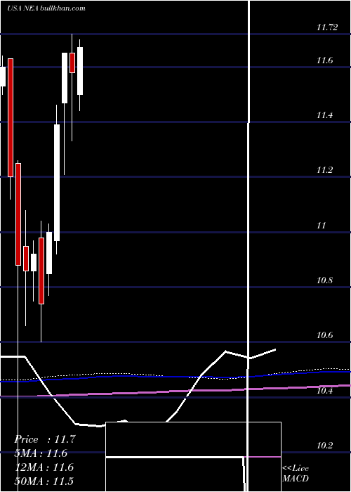  monthly chart NuveenAmt