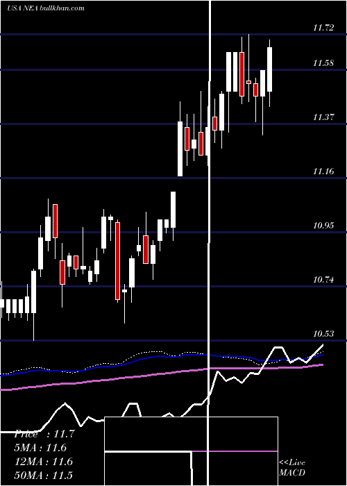  weekly chart NuveenAmt