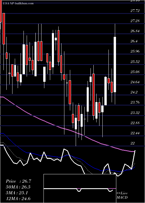  Daily chart NeenahInc