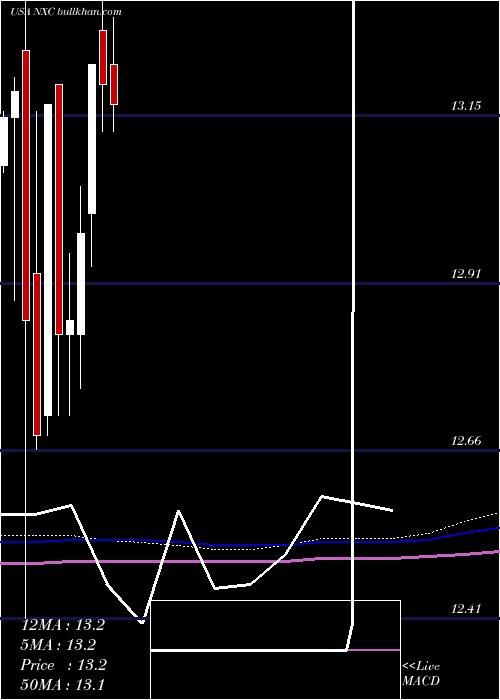  monthly chart NuveenInsured