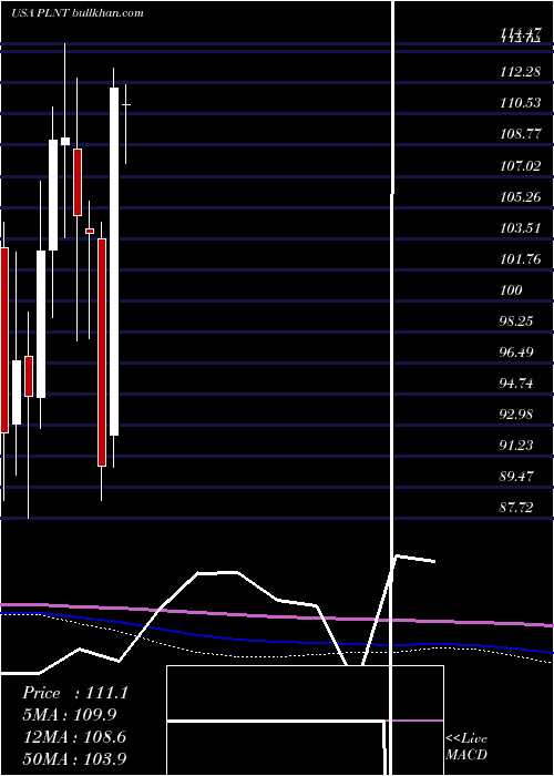  monthly chart PlanetFitness