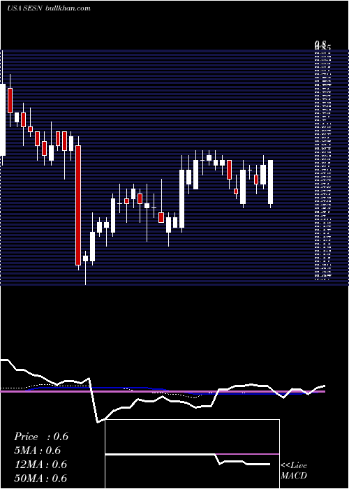  weekly chart SesenBio