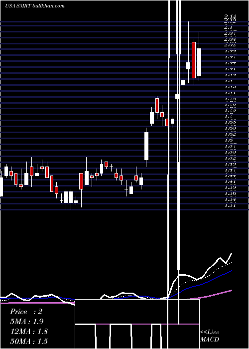  Daily chart SteinMart