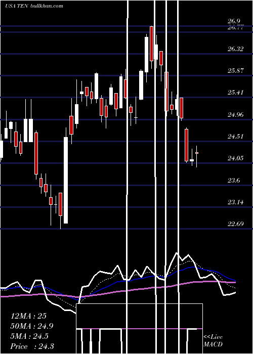  Daily chart TennecoInc