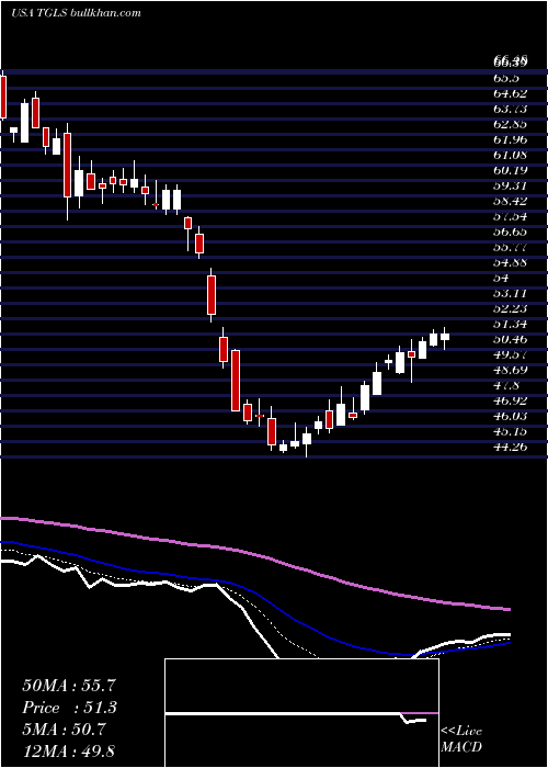  Daily chart TecnoglassInc