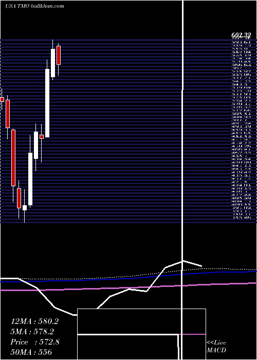  monthly chart ThermoFisher