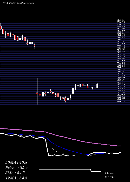  Daily chart TrexCompany