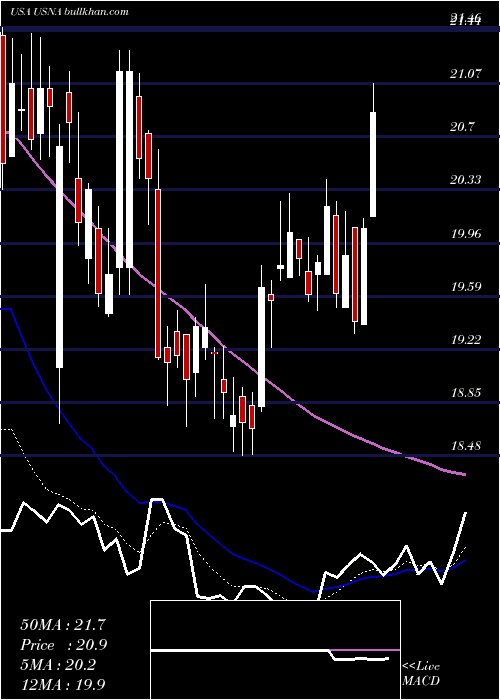  Daily chart UsanaHealth