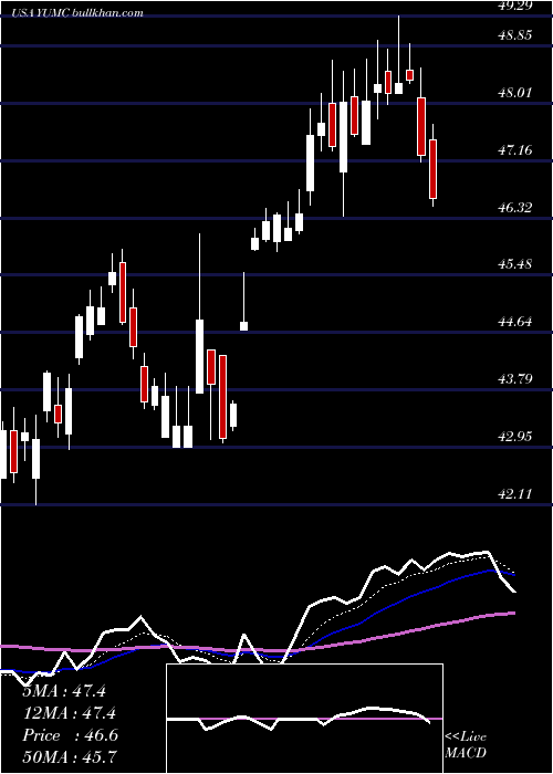  Daily chart YumChina